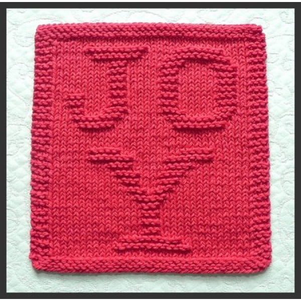 JOY Knit Square Pattern