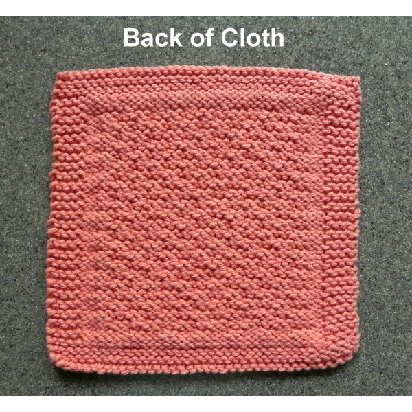 back of textured nubbly rows dish cloth pattern back of textured nubbly rows dish cloth pattern