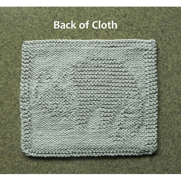 back of raccoon knit wash cloth pattern