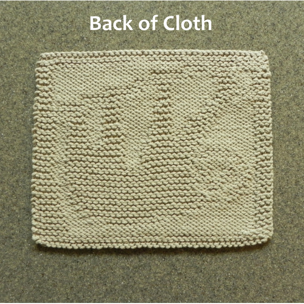 Back of Sloth pattern