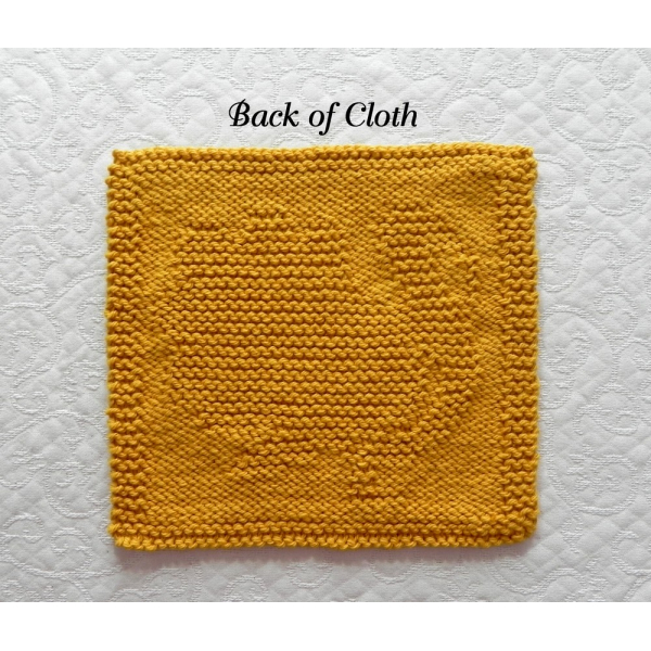 back of turkey knit wash cloth pattern