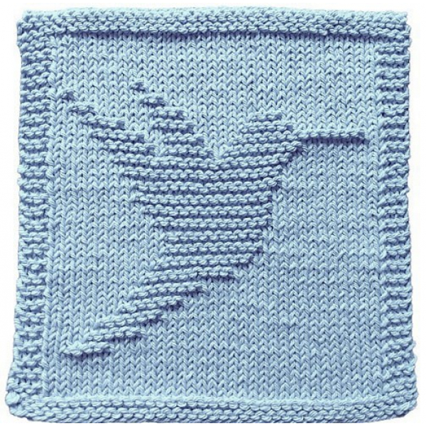 Andrea s hummingbird knit dishcloth pattern free pattern aunt susan