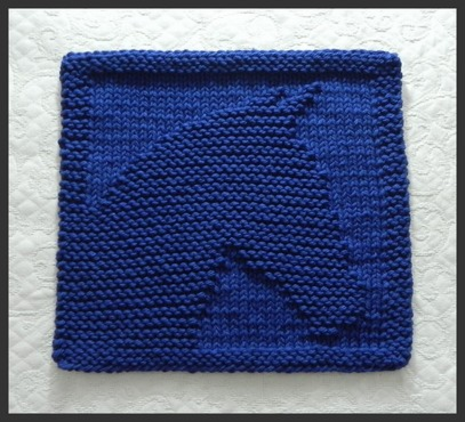 Horse Head Knit Wash Cloth Pattern | Aunt Susan's Closet