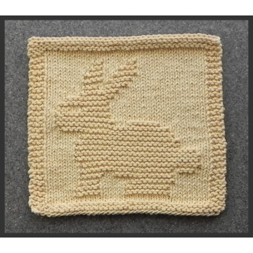 BUNNY RABBIT Baby Wash Cloth Pattern