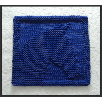 Horse Head Knit Wash Cloth Pattern